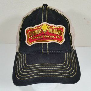 Cummins Oil Engine Baseball Cap Mesh Trucker Hat Farmer Retro Throwback